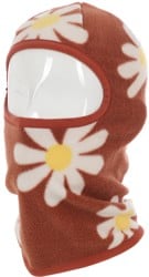 Airblaster Cozy Fleece Face Tube - rust big daisy