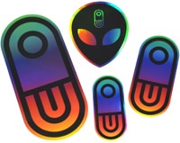 Airblaster Holographic Sticker Pack