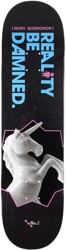 Alien Workshop KTC/RBD Uni 8.25 Skateboard Deck - black