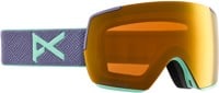 Anon M5S Toric Goggles + Bonus Lens - purple/perceive sunny bronze + perceive cloudy burst lens