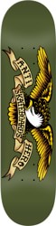 Anti-Hero Classic Eagle 8.38 Skateboard Deck - olive