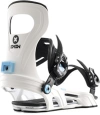 Bent Metal Joint Snowboard Bindings 2025 - white