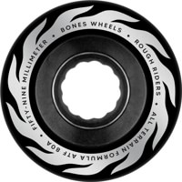 Bones ATF Rough Riders Cruiser Skateboard Wheels - eternal flame black (80a)