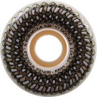 Bones X-Formula V7 Double Lock Skateboard Wheels - gold chain (99a)