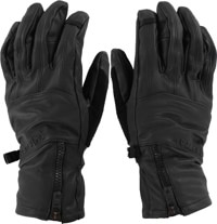 Burton AK Tech Leather Gloves - true black