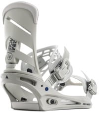 Burton Mission Snowboard Bindings 2025 - gray cloud