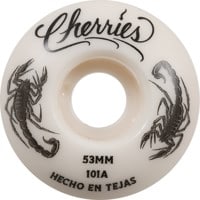 Cherries Wheels Scorpions Skateboard Wheels - white (101a)