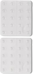 Crab Grab Board Thorns Stomp Pad - clear (2 pack)