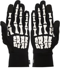 Crab Grab Undie Glove Liners - bones