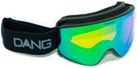 Dang Shades FL2.0 Mag Tech Goggles + Bonus Lens - black/mirage green + low light lens