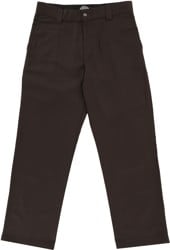 Dickies Jamie Foy Loose Straight Fit Pants - dark brown