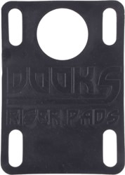 Dooks Skateboard Riser Pads - black