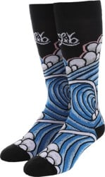 Lib Tech Jamie Lynn Waves Snowboard Socks - black