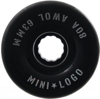 Mini Logo A.W.O.L. Cruiser Skateboard Wheels - black (80a)