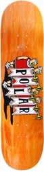 Polar Skate Co. Trumpets 8.25 Skateboard Deck - orange