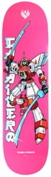 Powell Peralta Caballero Gundam 8.5 Flight 244 Shape Skateboard Deck - pink