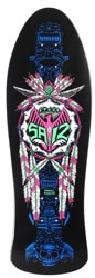 Powell Peralta Steve Saiz Totem 10.0 Skateboard Deck - blacklight