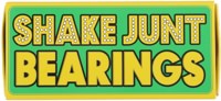 Shake Junt SJ Abec 7 Skateboard Bearings - green/gold