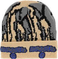 Smooth18 Logo Beanie - bark camo