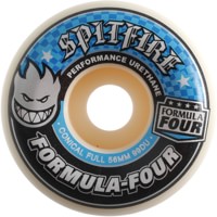 Spitfire Formula Four Conical Full Skateboard Wheels - white 56 (99d)