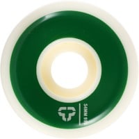 Tactics Icon Skateboard Wheels - white/green (99a)