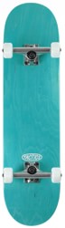 Tactics Oval Logo 7.75 Complete Skateboard - teal