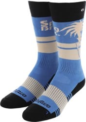 Thirtytwo Spring Break Snowboard Socks - blue/black