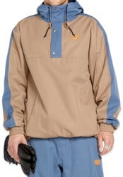 Volcom Longo 20k Pullover Jacket - chestnut brown