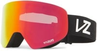 Von Zipper Encore Goggles - black satin/wildlife fire chrome lens